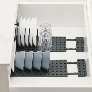 Раздвижная сушилка-органайзер для посуды Drawer Organizer