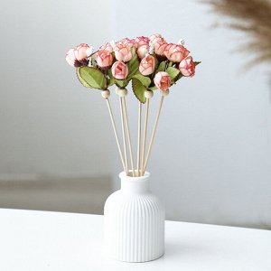 Декор на палочке «Цветок», нежно-розовый