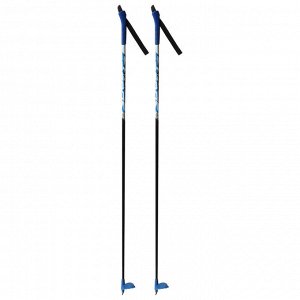Палки лыжные стеклопластиковые, длина 120 см, цвета МИКС