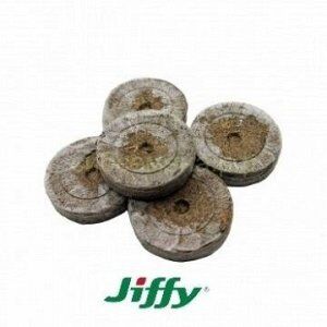 Торфоперегнойная таблетка Джиффи Jiffy - 7 (24 мм) 10шт (Фаско)