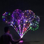 Шар светящийся на палочке 18дюймов