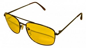 Cafa France Поляризационные солнцезащитные очки водителя, 100% защита от ультрафиолета Желтые/мужские C12931Y