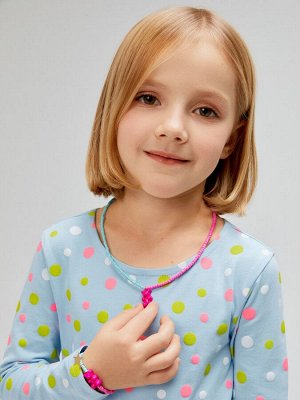 Комплект (бусы + браслет) детский Shipla цветной