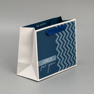 Пакет ламинированный двухсторонний «Для тебя», MS 18 × 23 × 10 см