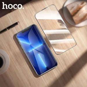 Защитное стекло для iPhone 14+ 13 Pro Max Hoco A34 9D