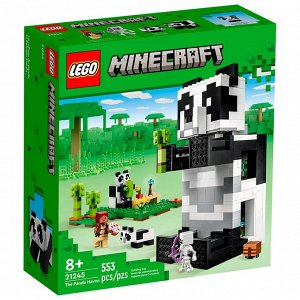 Конструктор LEGO Minecraft Дом панды, 553 детали, 21245 (Оригинал)