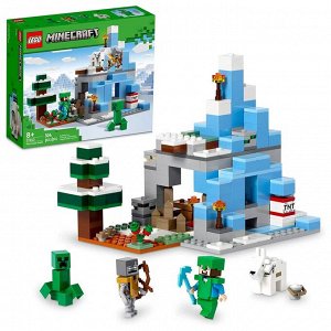 Конструктор LEGO Minecraft Ледяные вершины, 304 детали, 21243 (Оригинал)