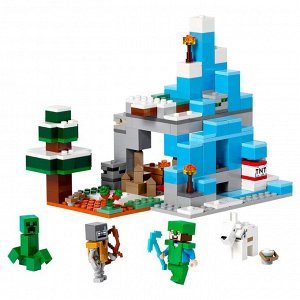 Конструктор LEGO Minecraft Ледяные вершины, 304 детали, 21243 (Оригинал)