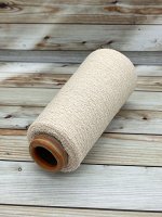 Пряжа для вязания 62 гр, Bouclerino 72% хлопок 28% полиакрил 1650м/100   Кремовый