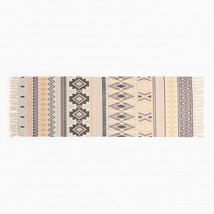 Ковер Этель «Pattern», 60х180 см , 50% хл, 50% п/э