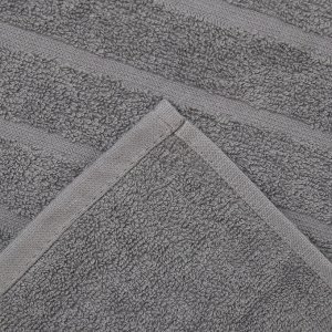 Полотенце для ног LoveLife "Lines" 50*90 см, цв. серый, 100% хлопок, 400 гр/м2