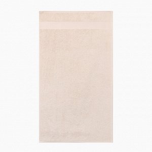 Полотенце махровое LoveLife "Нежность" 50*90 см, цв. бежевый, 100% хлопок, 450 гр/м2