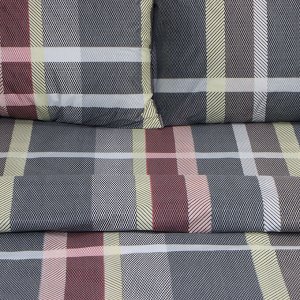 Постельное бельё 2-спальное «Экономь и Я» Squares, микрофибра
