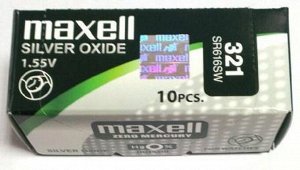 Батарейки MAXELL SR616SW (321) BL-1
