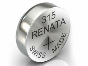 Батарейки Renata 315 (SR716SW) 0%Hg BL
