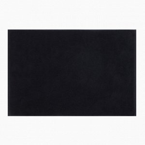 Коврик махровый "Этель" Organic Black 50х70 см, 100% хл, 550гр/м2