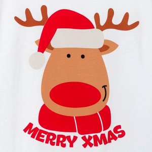 Футболка мужская KAFTAN "Merry Xmas" размер