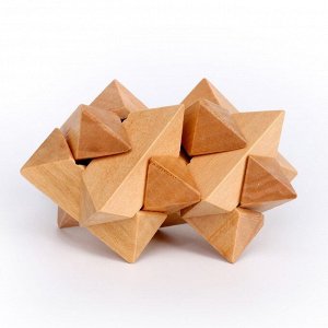 Головоломка деревянная Игры разума «Двойная звезда»