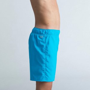 Плавки-шорты для мальчиков swimshort 100 basic голубые