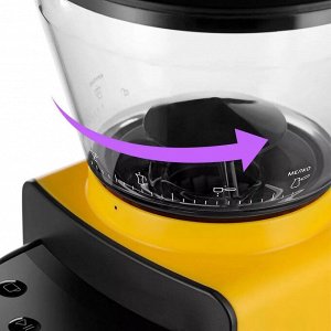 Кофемолка КТ-7209-1 черно-желтый