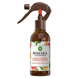 Air Wick Botanica Розовый грейпфрут и марокканская мята освежитель воздуха для дома, для ванны, для туалета, спрей на водной основе, 236 мл