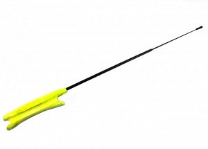 Удочка зимняя JpFishing EVA Tele ICE Yellow (30/60см, EVA, Carbon tip, телескоп)