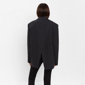 Пиджак женский с разрезом на спине MIST размер, цвет черный