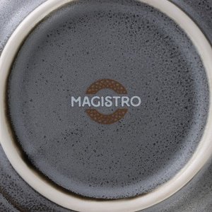 Миска фарфоровая Magistro Urban, 260 мл, d=12 см, цвет серый