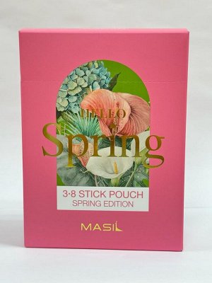 MASIL 3, 8 STICK POUCH SPRING EDIION  Весенний набор шампунь + маска для волос