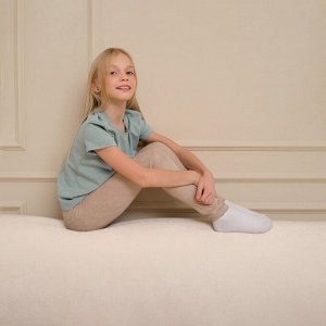 Леггинсы для девочки MINAKU: Casual Collection KIDS, цвет розовый, рост