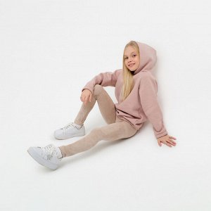 Леггинсы для девочки MINAKU: Casual Collection KIDS, цвет розовый, рост