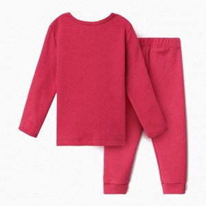 Пижама детская MINAKU, цвет фуксия, рост