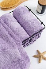 Полотенце махровое, 460 гр/м2, цвет: 805-НАСЫЩЕННАЯ СИРЕНЬ
