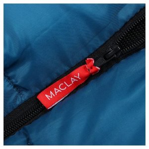 Спальный мешок Maclay camping comfort cool, 3-слойный, правый, 220х90 см, -5/+10°С