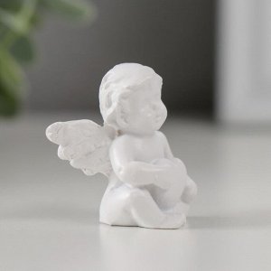 Фигурка полистоун «Белоснежный малыш-ангелок», 2.5x2.5x3.5 см, МИКС