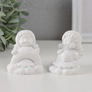 Фигурка полистоун «Малыш-ангел на облачке», 5x4.5x5 см, МИКС