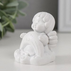 Фигурка полистоун «Малыш-ангел на облачке», 5x4.5x5 см, МИКС