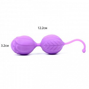 Шарики вагинальные Оки- Чпоки, для укрепления мышц влагалища, вес 45 г, фиолетовый