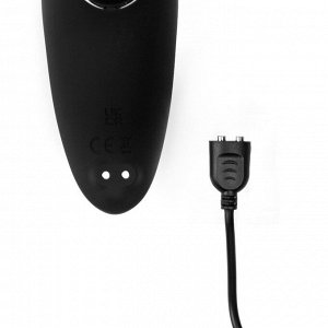 Бесконтактный вакуумно- волновой стимулятор клитора Оки-Чпоки, 9 режимов, ЗУ USB, черный