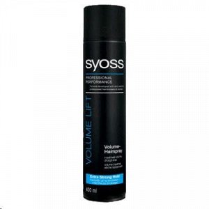 Syoss Volume Lift лак д/укладки волос экст.сильн.фикс.4 б/склеиван.вол. 400мл баллон 1шт / 6шт / 1809458 / 014038 Код: 00300907600