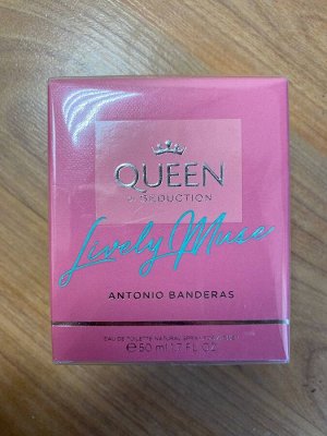 Туалетная вода женская Antonio Banderas Queen Of Seduction Lively Muse 50мл