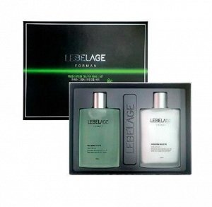 LEBELAGE FRESH GREEN TEA FOR MAN 2SET Увлажняющий набор с зеленым чаем для мужчин