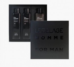 LEBELAGE Dr. HOMME FOR MAN 3SET Набор для мужчин с успокаивающим и увлажняющим эффектом