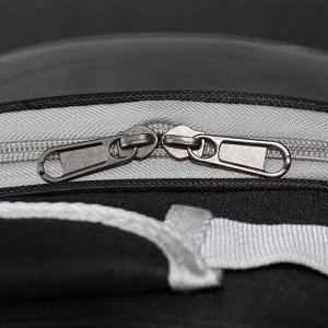 Рюкзак для переноски животных, раскладывающийся, 33 х 28 х 42 см, черный/прозрачный