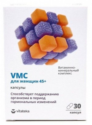 Витатека Витаминно-Минеральный Комплекс Vmc Для Женщин 45+ Капс. 0,664 г №30 (Бад)