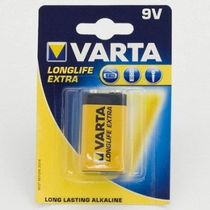 Батарейка "VARTA" Longlife Extra 9V (6LR61) крона