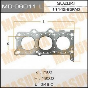 Прокладка Головки блока MASUMA H20A (1/10)