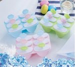 Форма для мороженого на 6 ячеек цвет: РОЗОВЫЙ