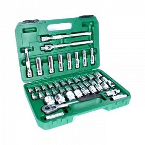 Инструменты, набор SATA 1/2". 46пр., головки