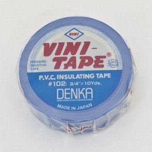 Изолента "VINI TAPE" 19мм*9м, СИНЯЯ VT-102B. 1шт